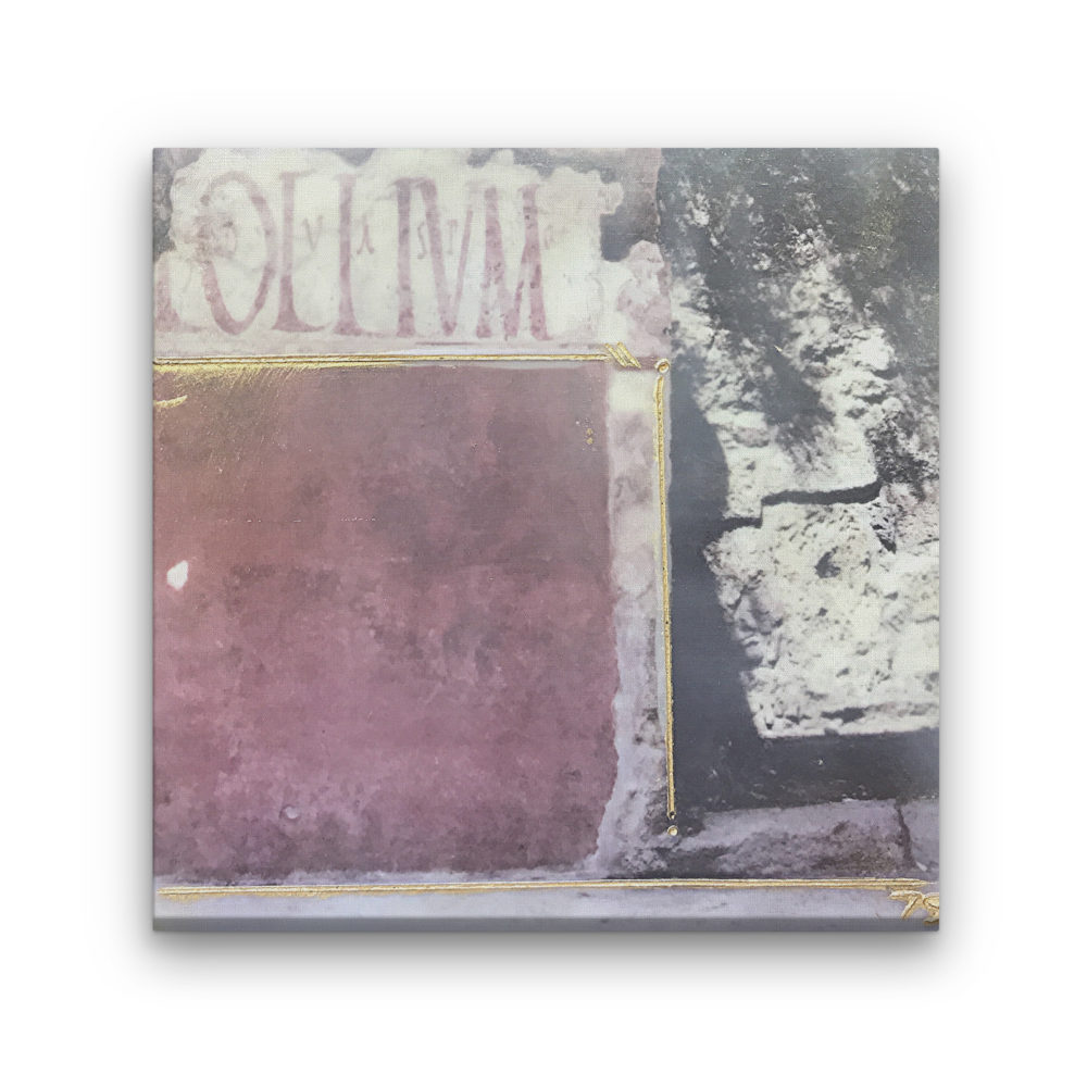 Pompeii XII - Photo Encaustic Art