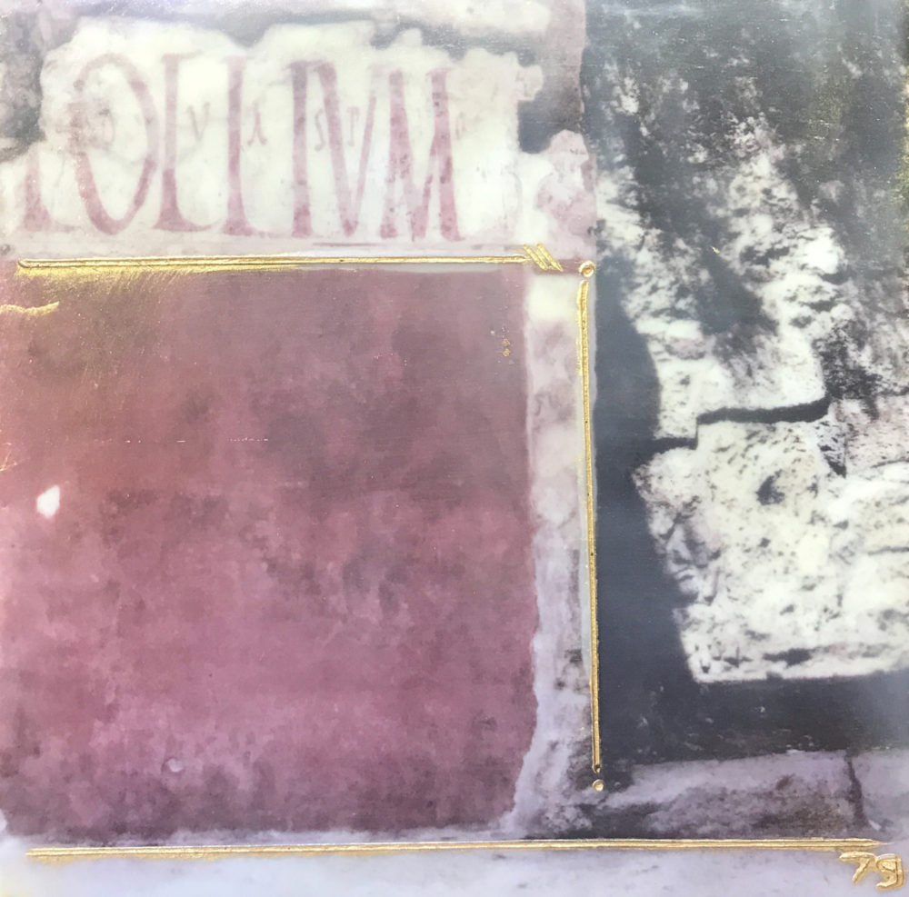 Pompeii XII - Photo Encaustic Art