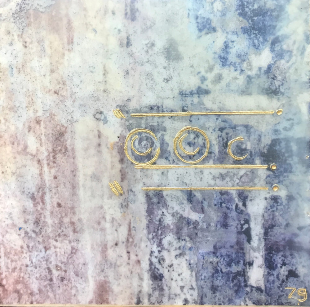 Pompeii XIV - Photo Encaustic Art