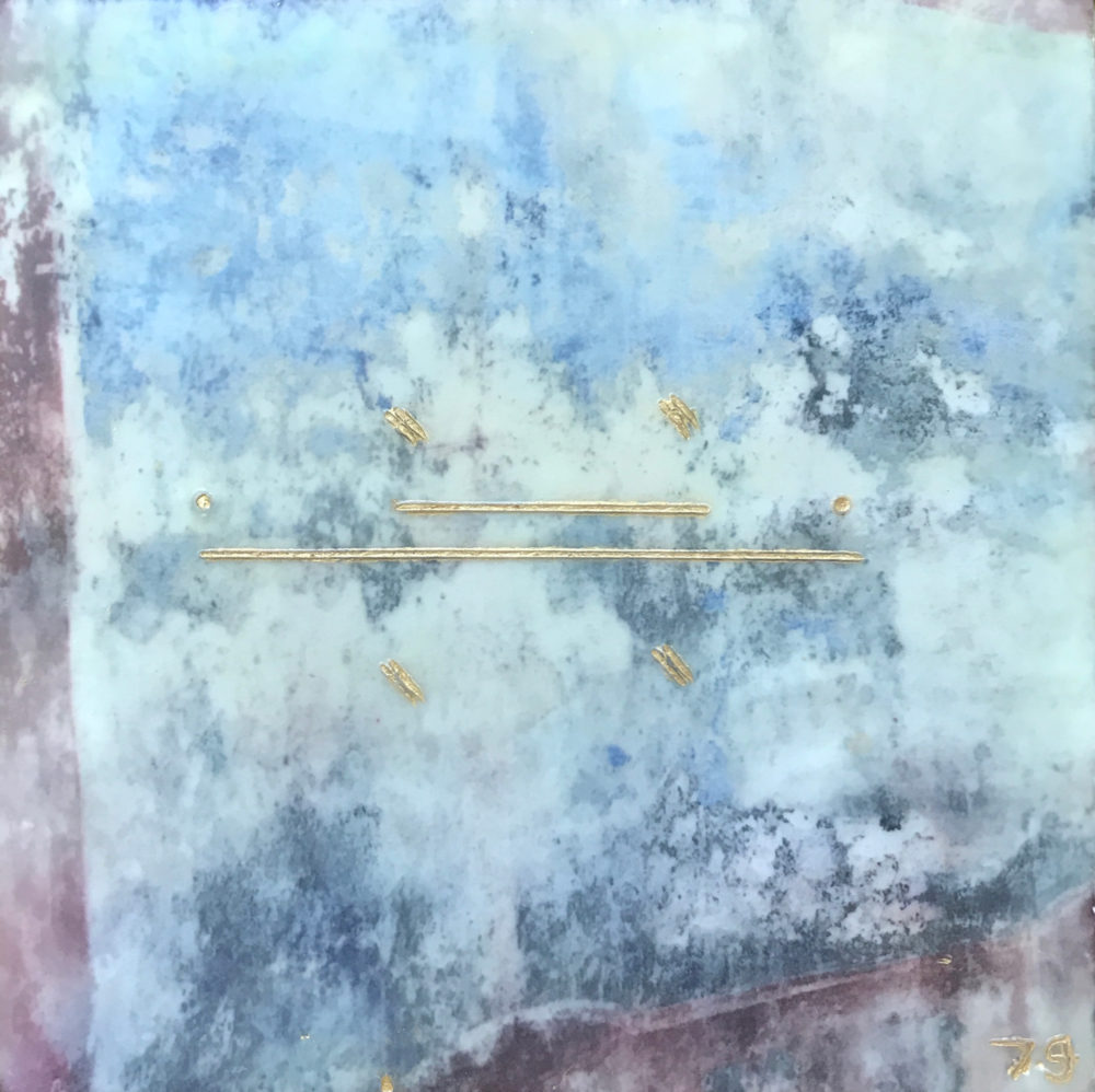 Pompeii XV - Photo Encaustic Art