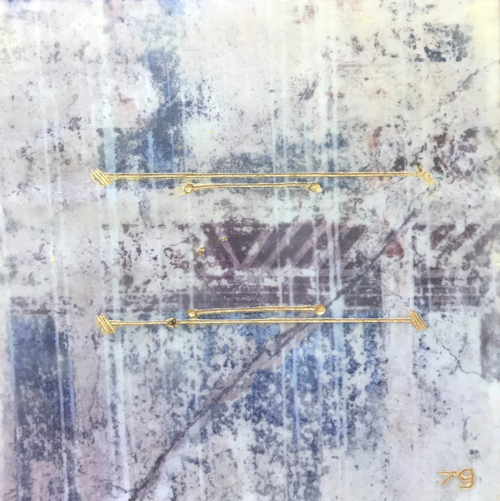 Pompeii XVII - Photo Encaustic Art