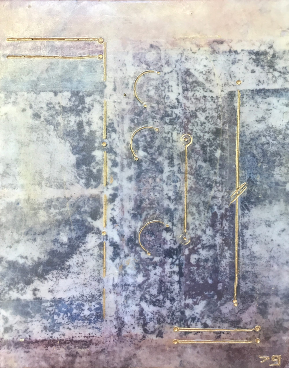Pompeii XIX - Photo Encaustic Art