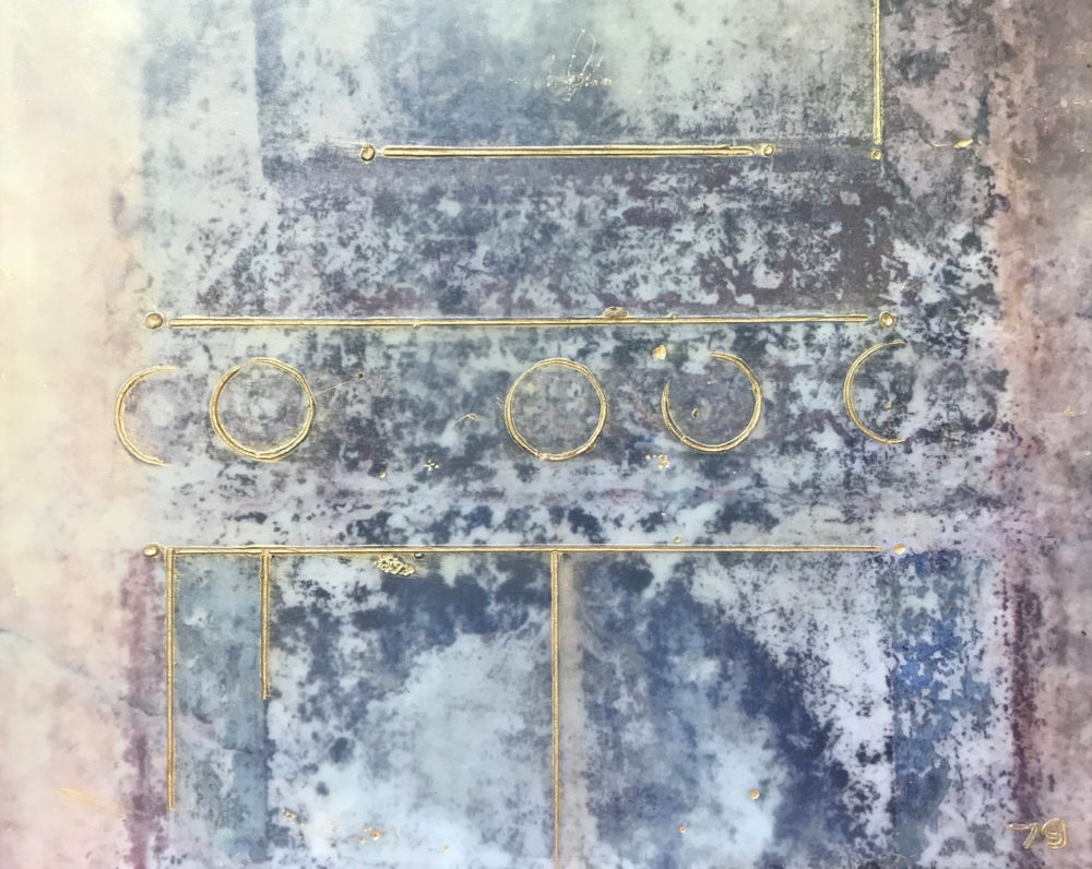 Pompeii XXII - Photo Encaustic Art