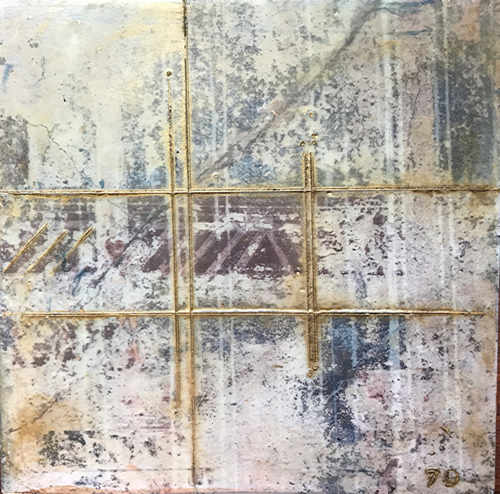 Pompeii III - Photo Encaustic Art