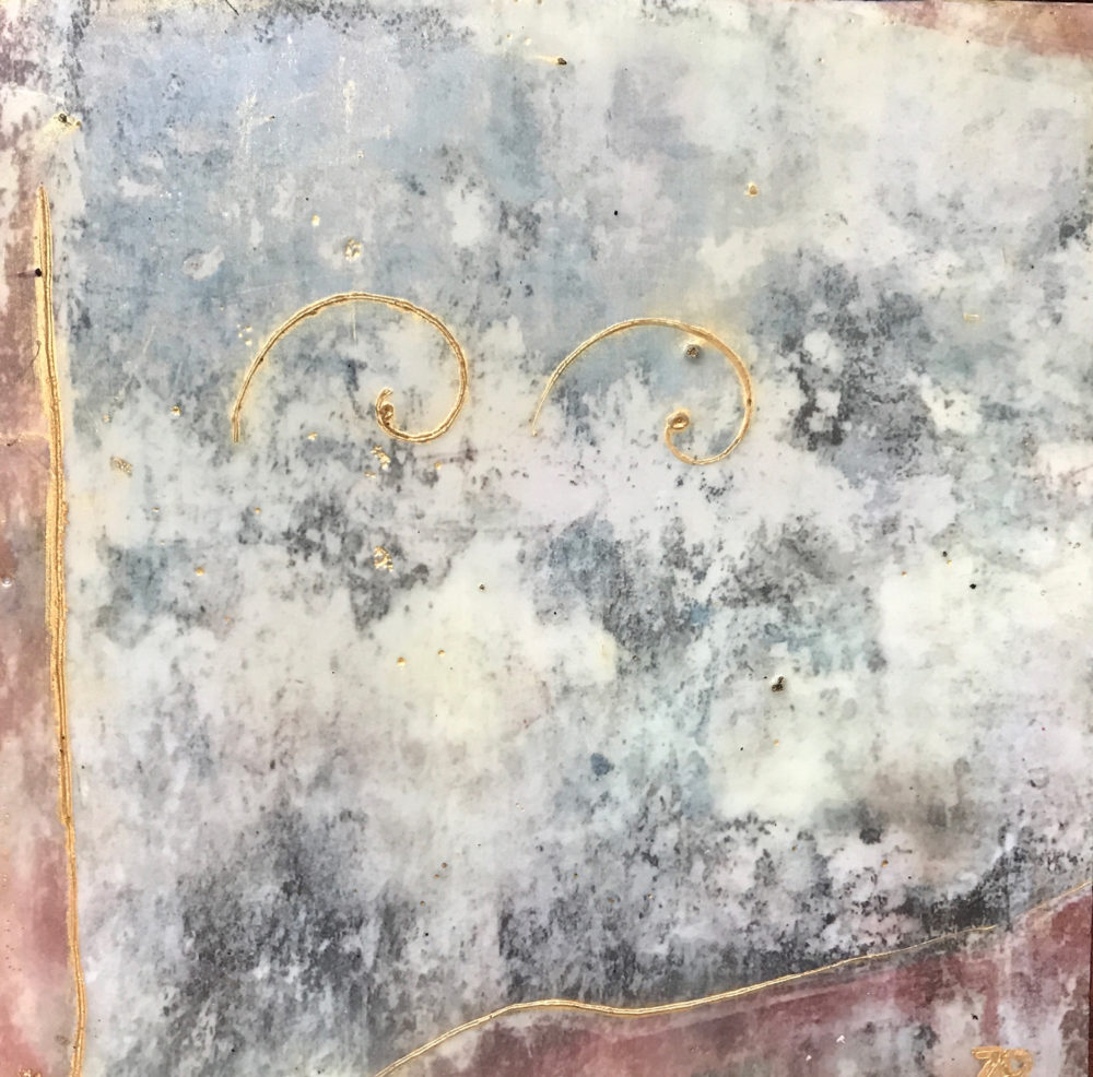 Pompeii IV Photo Encaustic Art