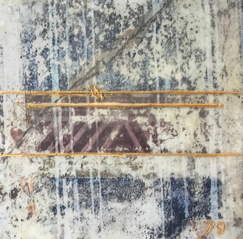 Pompeii V Photo Encaustic Art