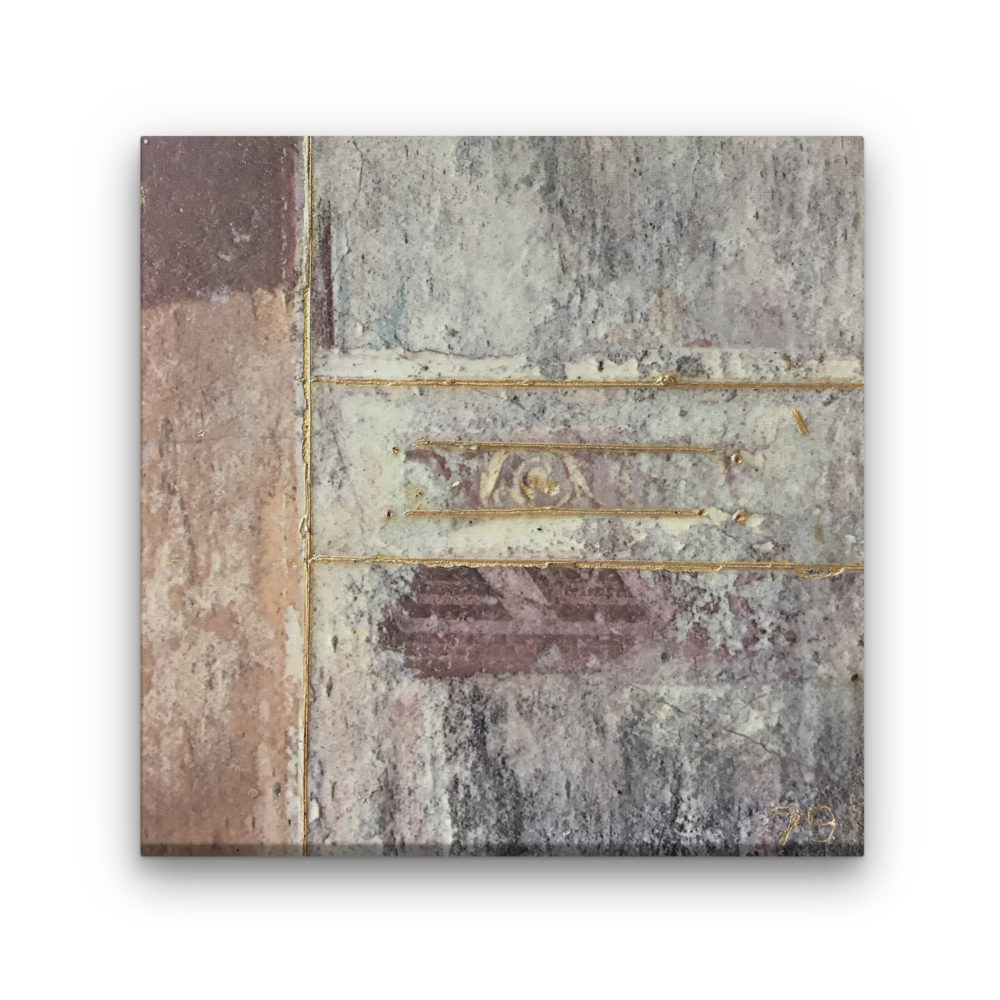 Pompeii VI Photo Encaustic Art