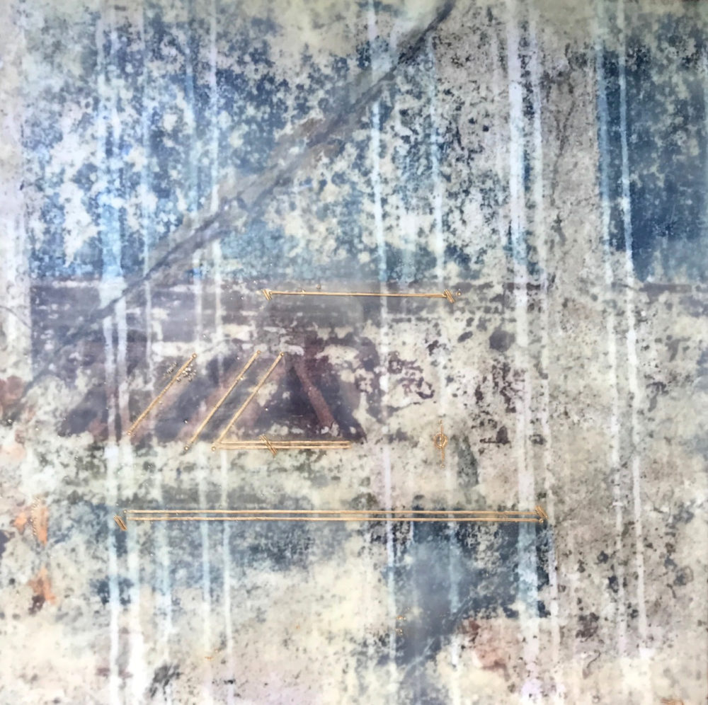 Pompeii Encaustic Artwork by Heather Davis