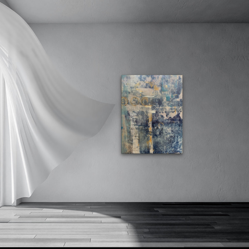 Pompeii XXXI Photo Encaustic Oil Painting