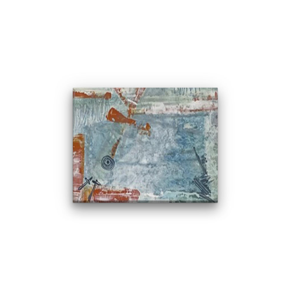 Untitled II - Photo Encaustic Oil Painting by Heather Davis