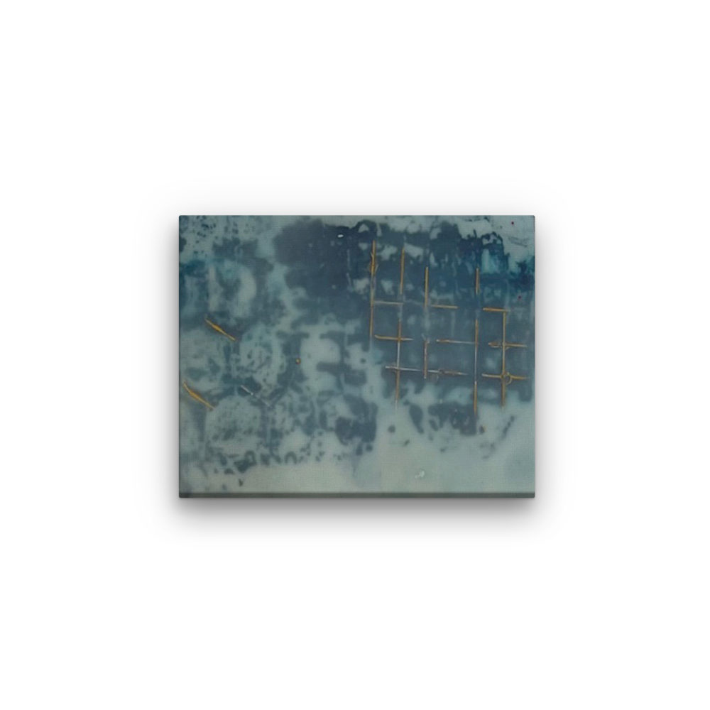 Untitled III - Photo Encaustic Oil Painting by Heather Davis