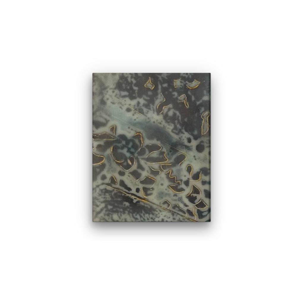 Untitled V - Photo Encaustic Oil Painting by Heather Davis