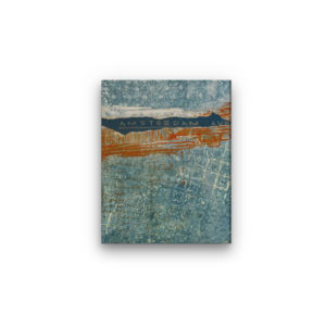 Untitled VII - Photo Encaustic Oil Painting by Heather Davis