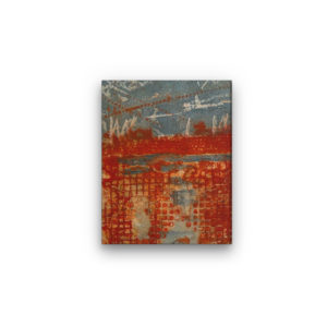 Untitled XII - Photo Encaustic Oil Painting by Heather Davis