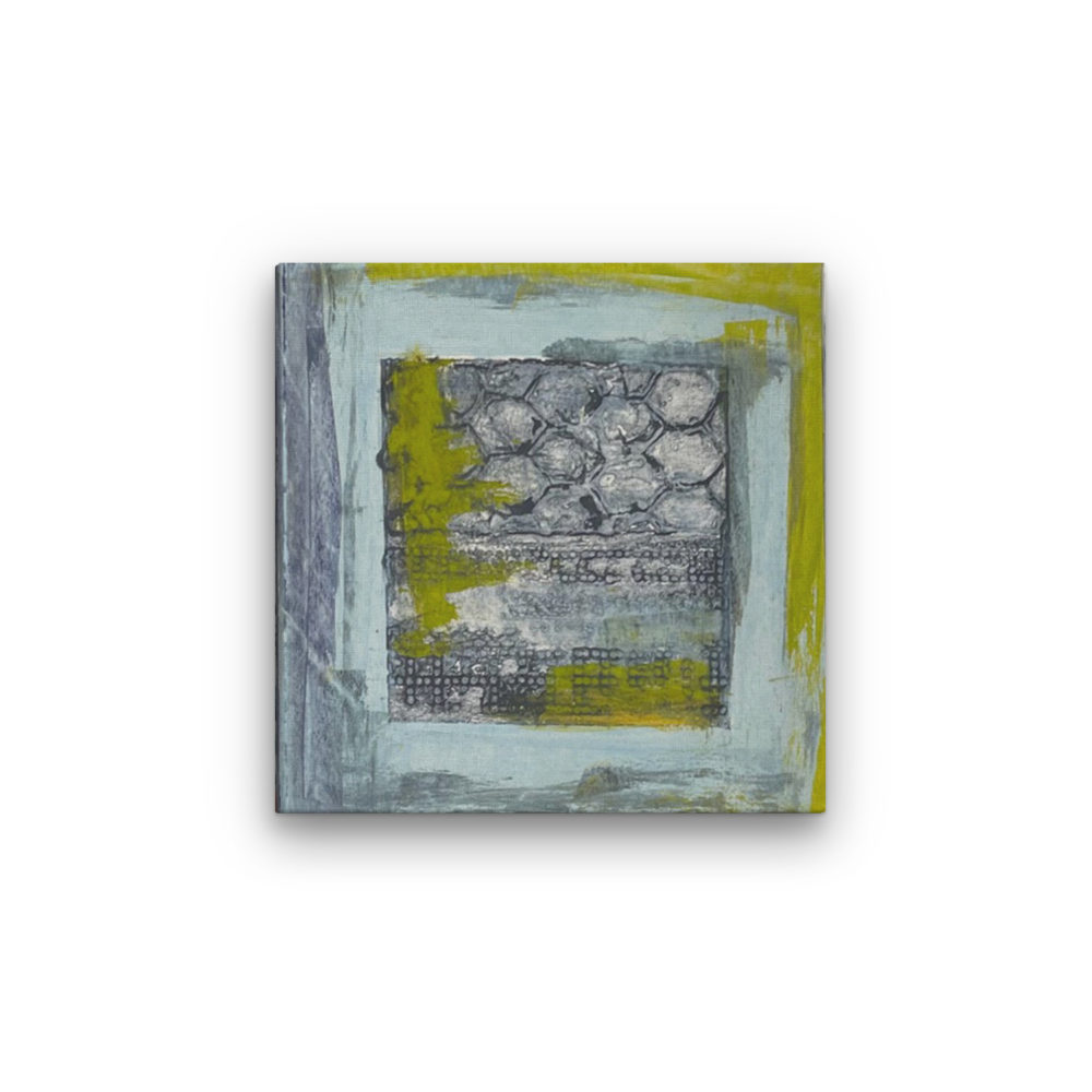 Untitled IX - Photo Encaustic Oil Painting by Heather Davis